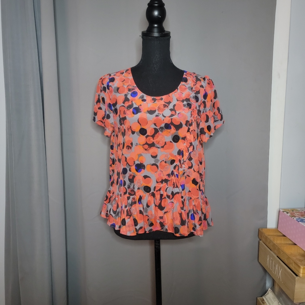 HD in Paris (Anthropologie) Print Blouse